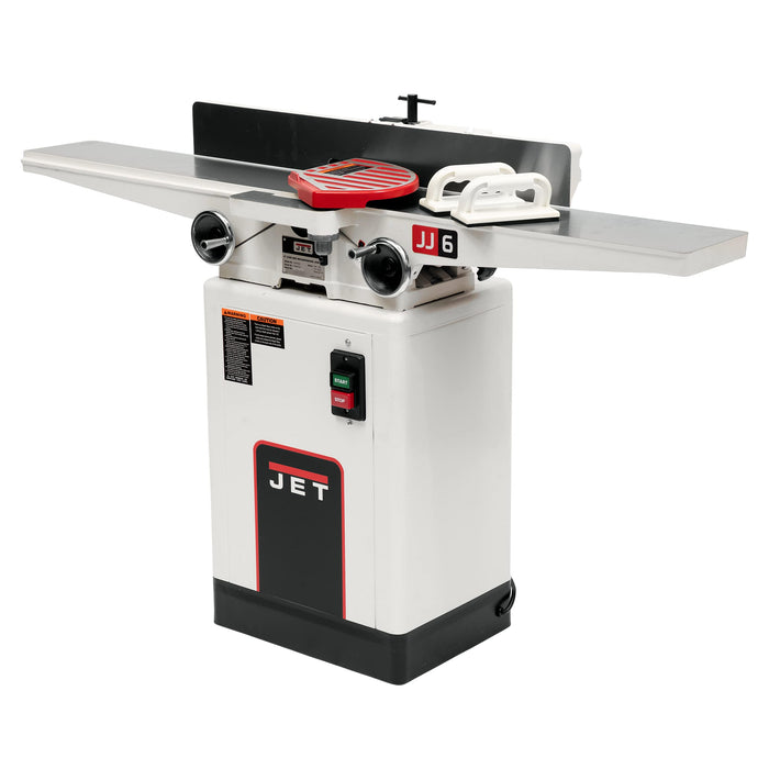 JET 6-Inch Jointer, 3 HSS Knives, 1Ph 115/230V