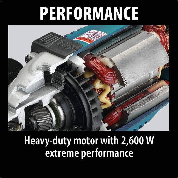 Makita GA7040S 7-Inch Angle Grinder Soft Start Technology