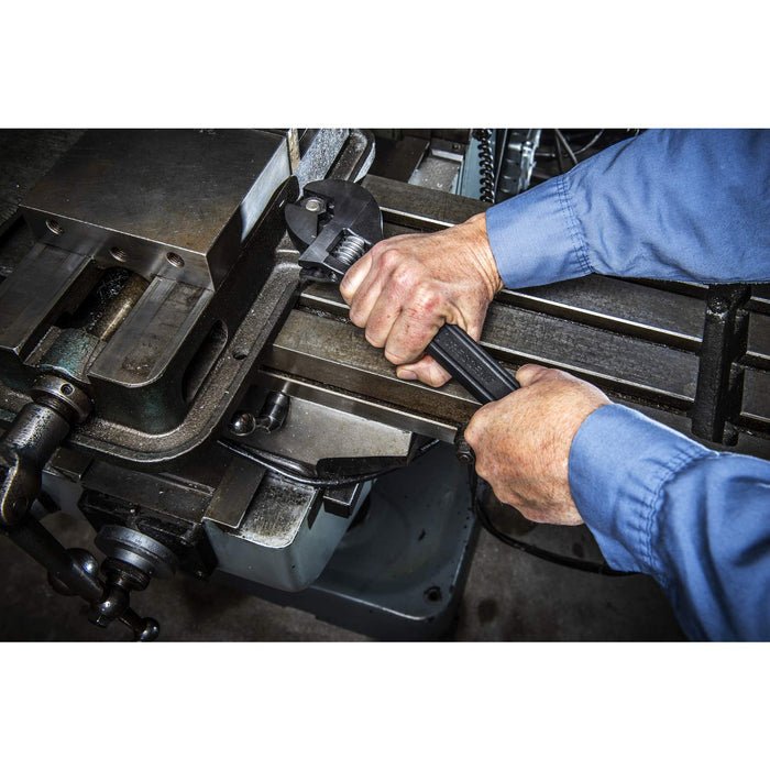 CRESCENT 15" Adjustable Black Oxide Tapered Handle Wrench