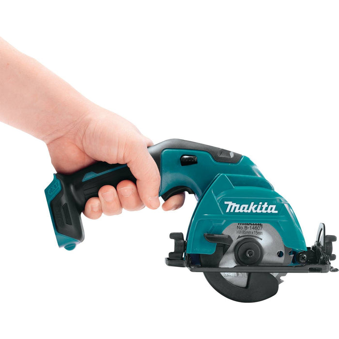 Makita 12V max CXT Lithium-Ion Cordless 3-3/8" Circular Saw (Bare Tool)