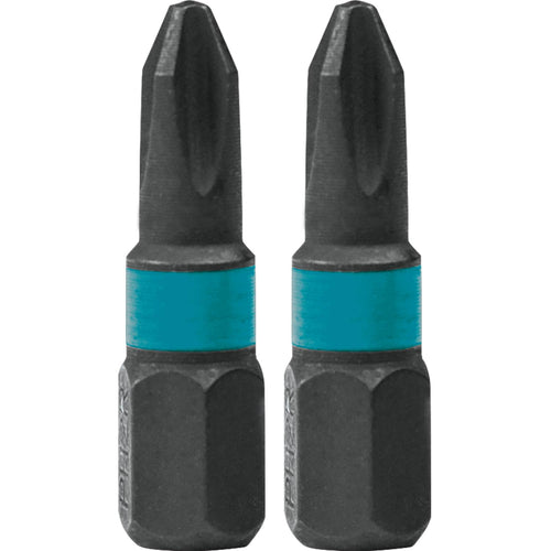 Makita A-98837 ImpactX️ #2 Phillips Drywall 1″ Insert Bit (Pack of 2)