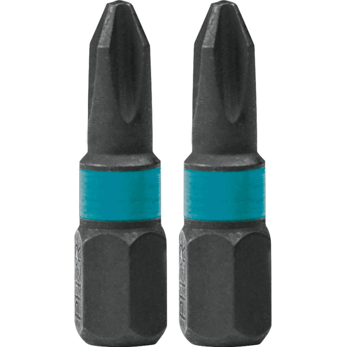 Makita A-98837 ImpactX️ #2 Phillips Drywall 1″ Insert Bit (Pack of 2)