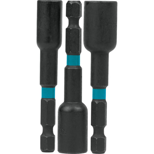 Makita A-97689 Impact X 3 Pc. 2-9/16″ Magnetic Nut Driver Set
