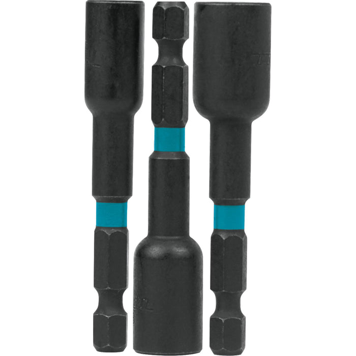 Makita A-97689 Impact X 3 Pc. 2-9/16″ Magnetic Nut Driver Set