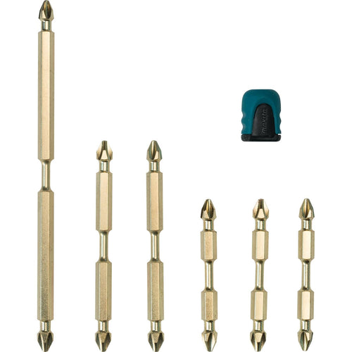 Impact GOLD 7 pc. Double-Ended Power Bits with Mag Boost