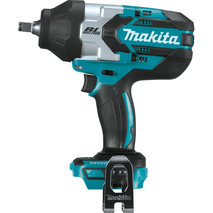 Makita 18V LXT Lithium-Ion Brushless Cordless High-Torque 1/2" Sq. Drive Utility Impact Wrench w/ Friction Ring Anvil (Bare Tool)