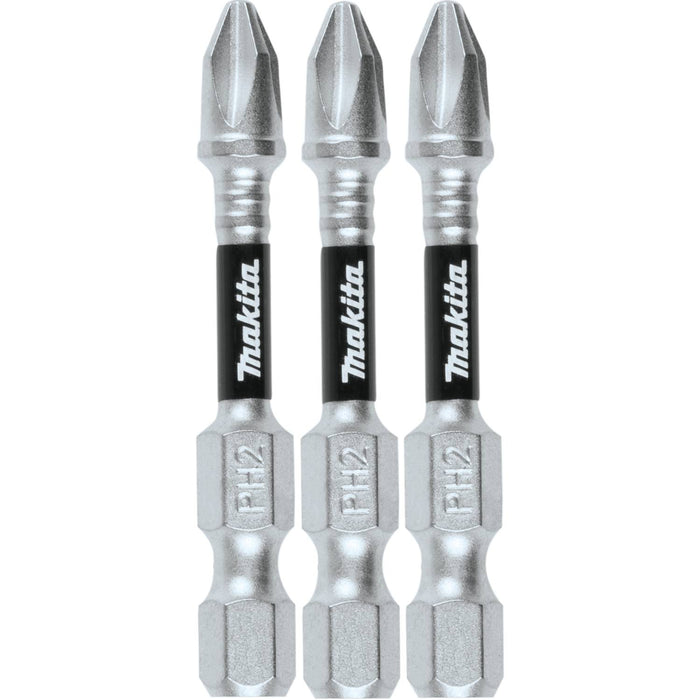 Makita E-00773 - Impact XPS #2 Phillips 2" Power Bit, 3/pk