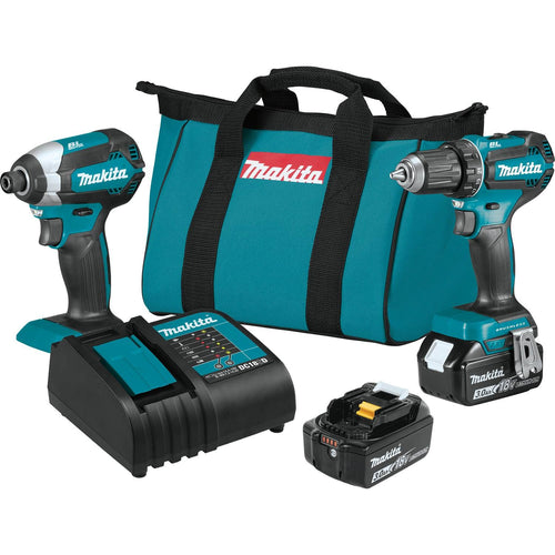 Makita 18V LXT Lithium-Ion Brushless Cordless 2 Pc. Combo Kit