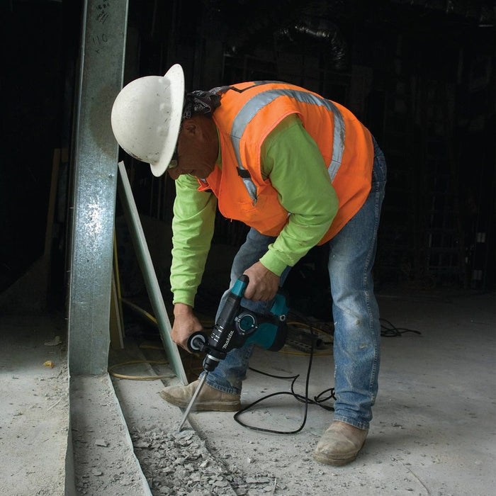 Makita 1-1/8" Rotary Hammer, accepts SDS-PLUS bits, 3-mode, var. spd., reversible, L.E.D. Light, case