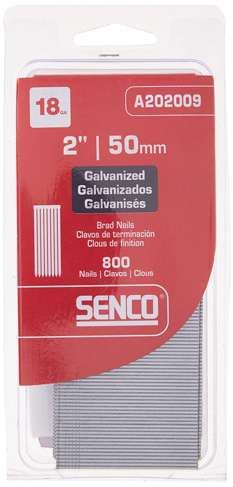 Senco 18-Gauge Straight Strip Galvanized Brad Nails