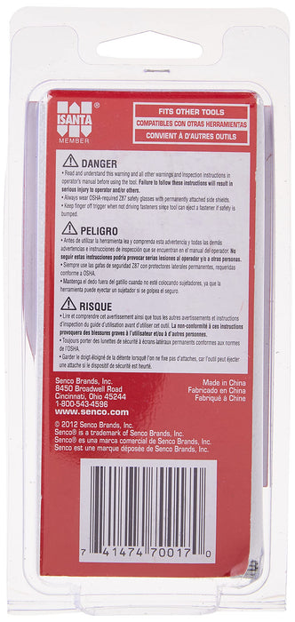 Senco 18-Gauge Straight Strip Galvanized Brad Nails