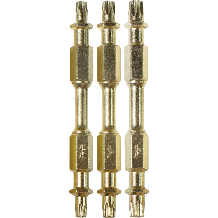 Impact GOLD (2-1/2 in.) Torx Double-Ended Power Bit Set (3-Piece)