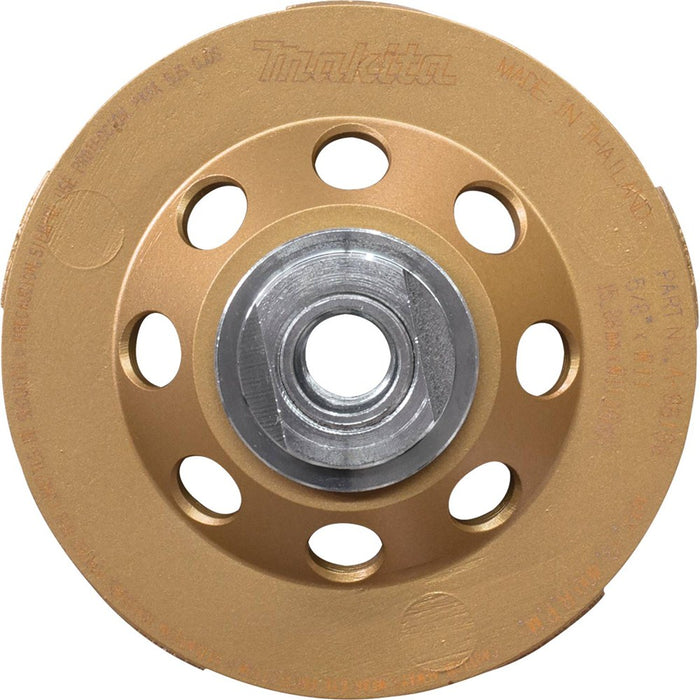 4-1/2 in. Double Row Diamond Cup Wheel, Anti-Vibration