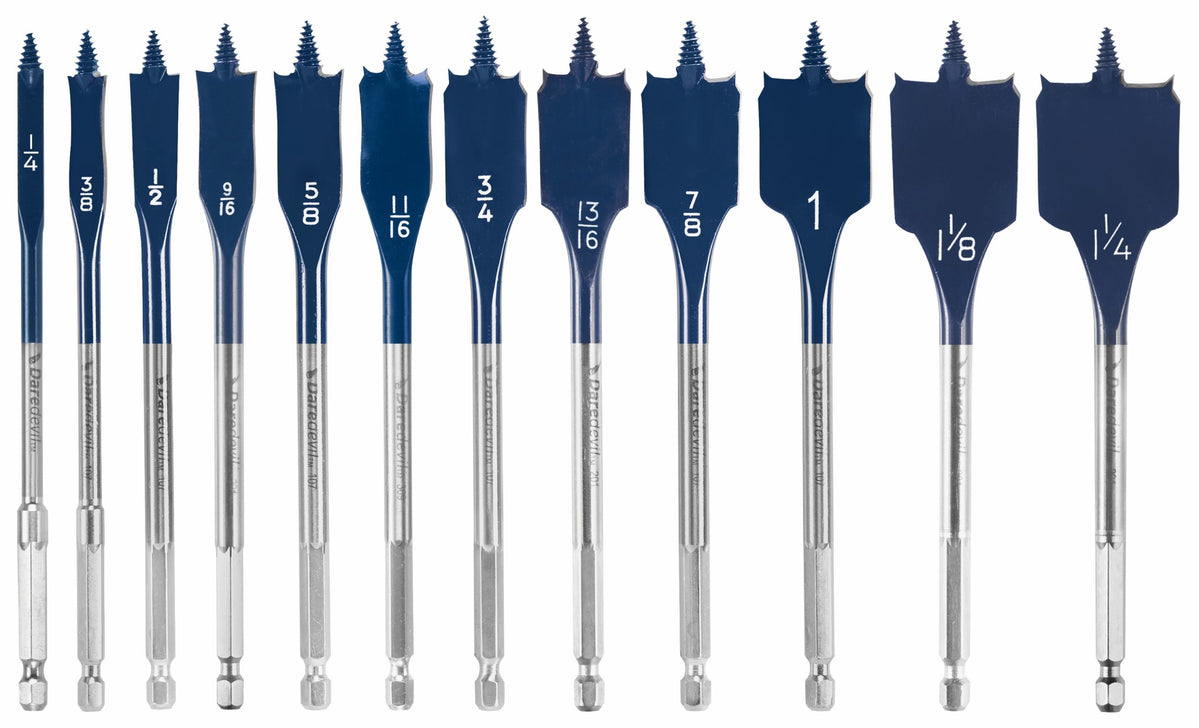 Bosch (DSB5012) 12 pc. Daredevil Spade Bit Set — Contractor Tool Supply ...