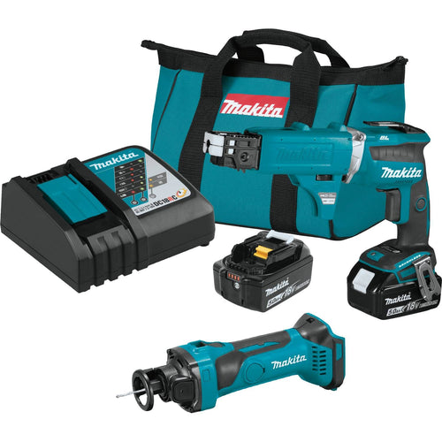 Makita (XT255TX2) 18V LXT Lithium-Ion Cordless 2 Pc. Combo Kit