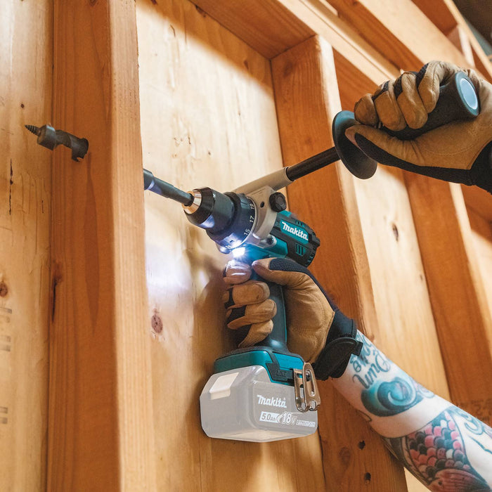 Makita 18V LXT Lithium-Ion Brushless Cordless 1/2 In. Hammer Driver-Drill (Bare Tool)