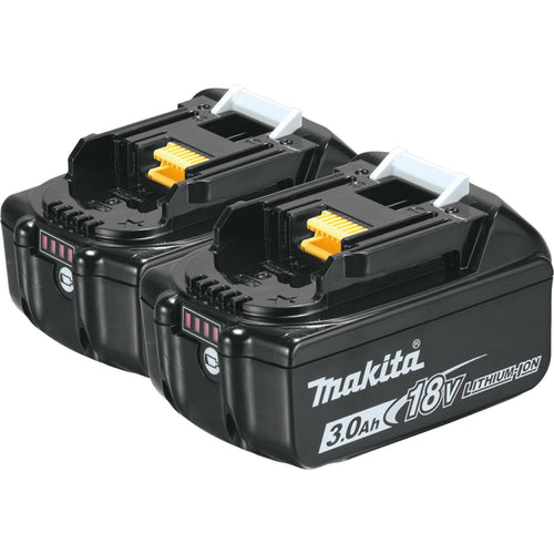 Makita BL1830B-2 - 18V LXT Lithium-Ion 3.0Ah Battery, 2/pk