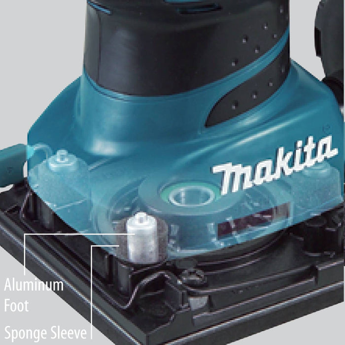 Makita 1/4 Sheet Finishing Sander, 2 AMP, 14,000 OPM, case