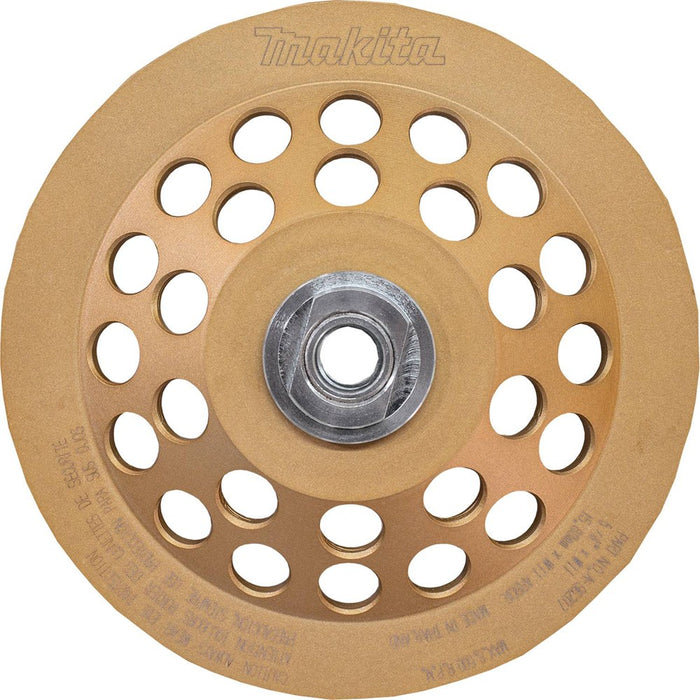7 in. Single Row Diamond Cup Wheel, Anti-Vibration