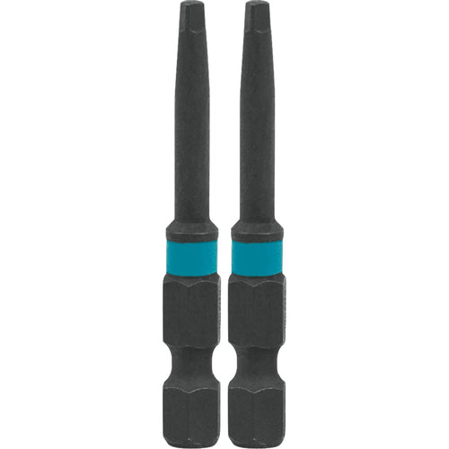 Makita Impact X #1 Square Recess 2″ Power Bit (2-Pack)