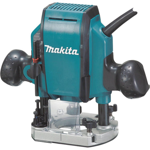 Makita 1-1/4 HP Plunge Router, 27,000 RPM, case