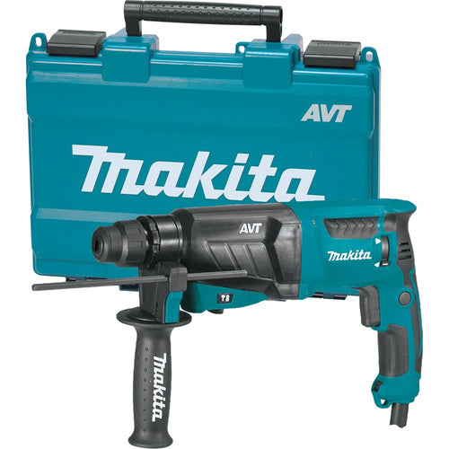 Makita 1" AVT Rotary Hammer, accepts SDS-PLUS bits, 3-mode, var. spd., case (pistol grip)
