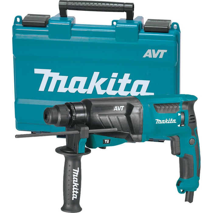 Makita 1" AVT Rotary Hammer, accepts SDS-PLUS bits, 3-mode, var. spd., case (pistol grip)
