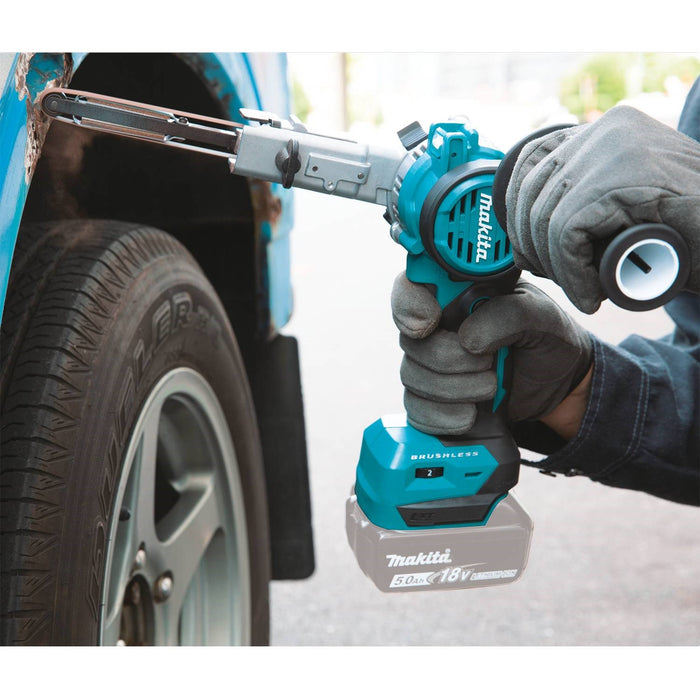 Makita XSB01Z - 18V LXT Lithium-Ion Brushless Cordless 3/8" x 21" Detail Belt Sander (Bare Tool)
