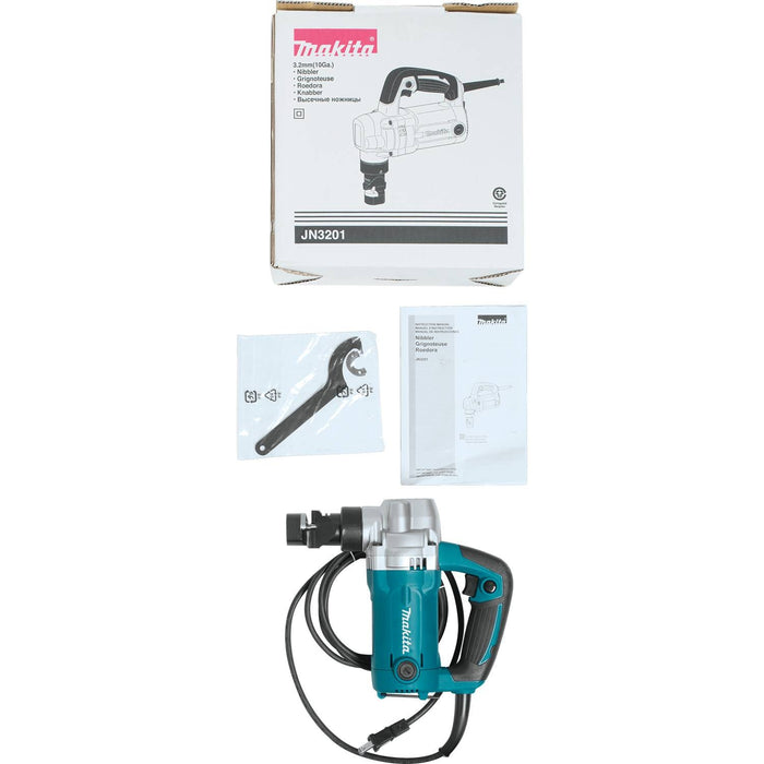 Makita (JN3201) 10 Gauge Nibbler, 6.2 AMP, 1,300 SPM