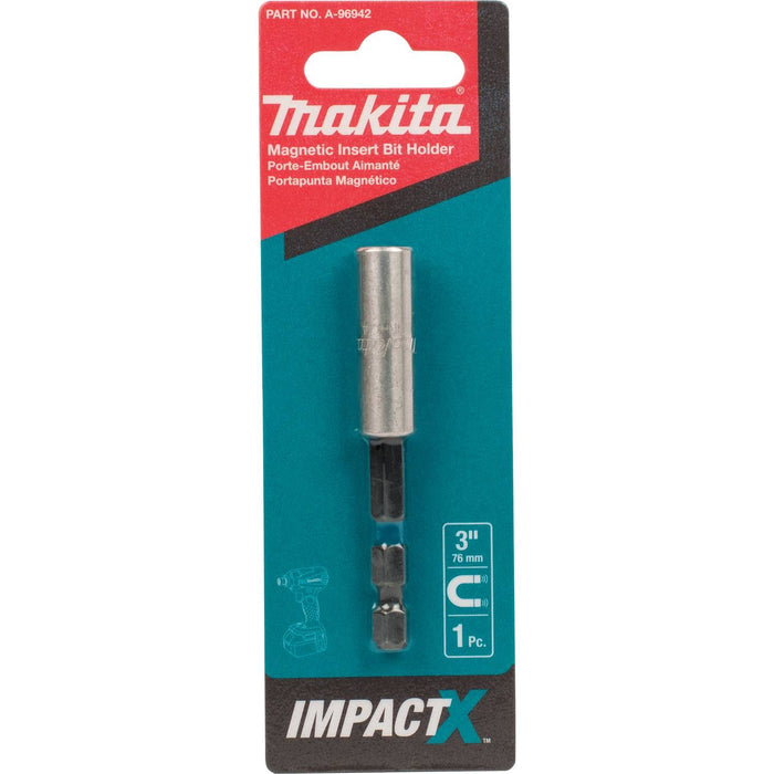 Makita Impact X 3″ Magnetic Insert Bit Holder