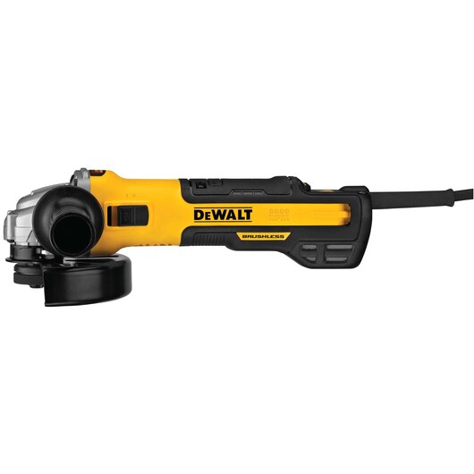 DEWALT 5 IN. / 6 IN. BRUSHLESS SMALL ANGLE GRINDER WITH VARIABLE SPEED SLIDE SWITCH, INOX