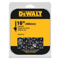 DEWALT (DWO1DT616T) 16" Chainsaw Replacement Chain
