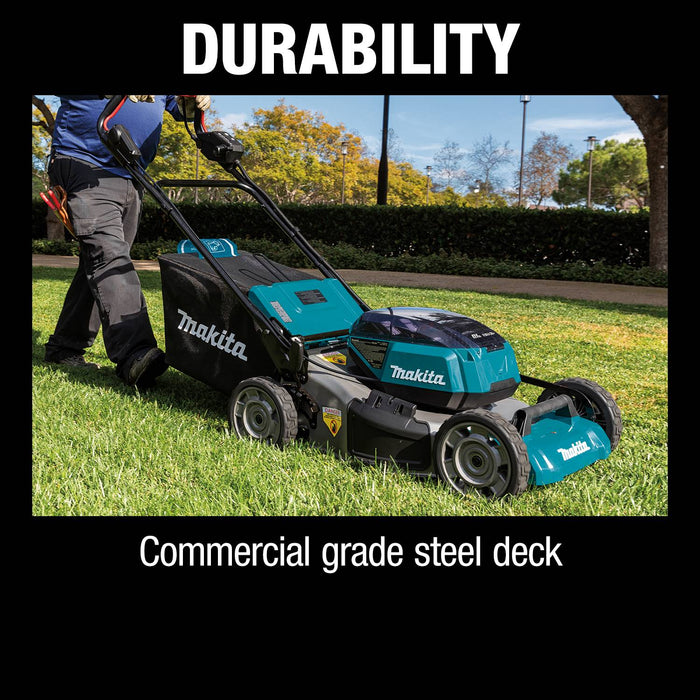 Makita (XML08PT1) 18V LXT (XML08PT1) Brushless 21 In. Self-Propelled Commercial Lawn Mower Kit