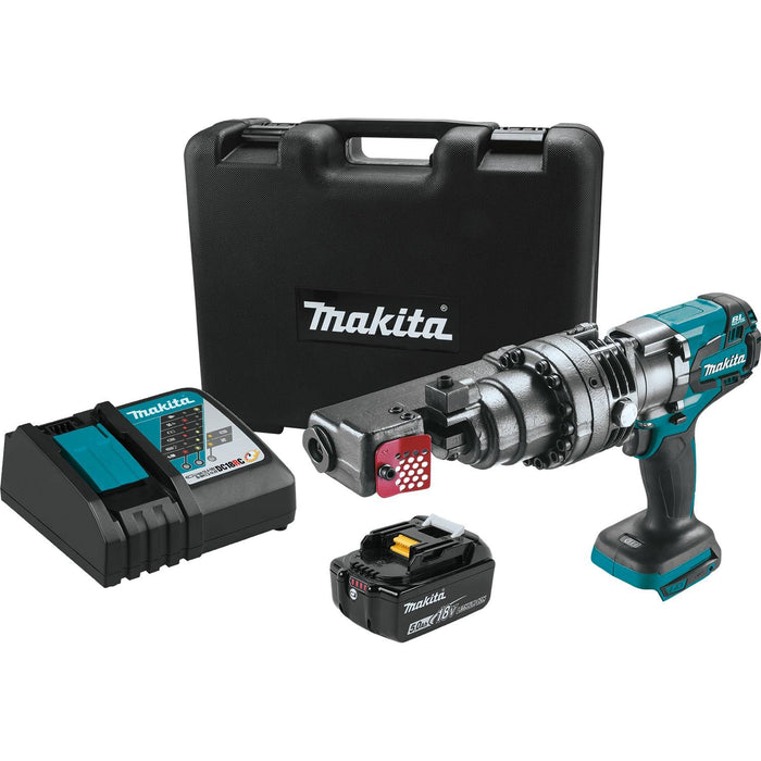 Makita (XCS04T1) 18V LXT Lithium-Ion Brushless Cordless Rebar Cutter Kit, case, with one battery (5.0Ah)