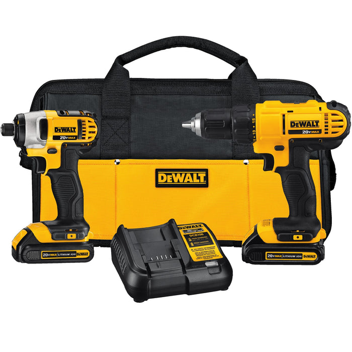 DeWALT 20V MAX Lithium-Ion 2-Tool Combo Kit