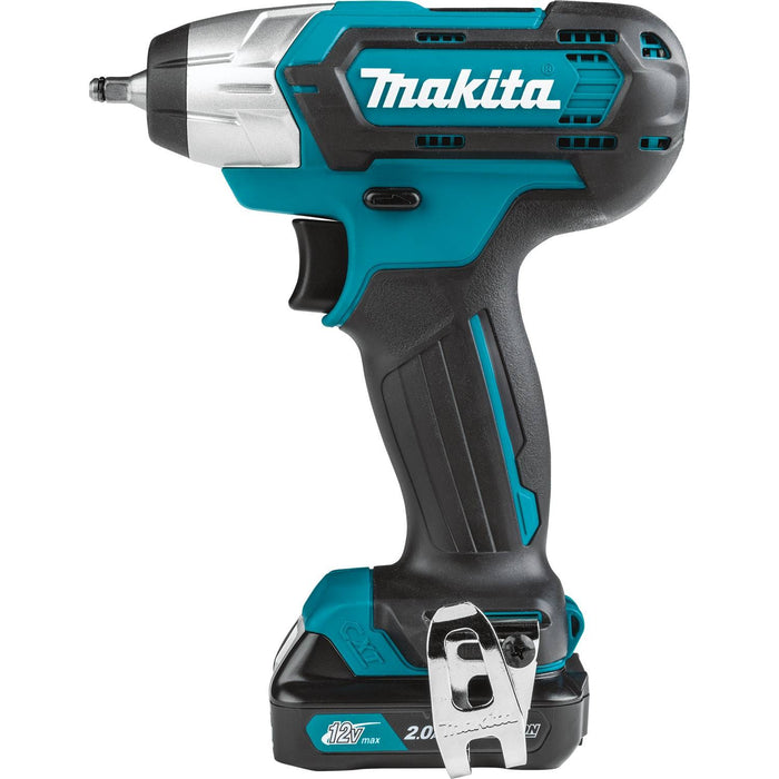 Makita 12V Max CXT Lithium-Ion Cordless 1/4" Sq. Drive Impact Wrench Kit