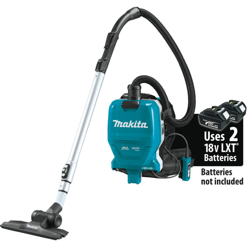 Makita XCV09Z - 36V (18V X2) LXT Brushless 1/2 Gallon HEPA Filter Backpack Dry Vacuum (Bare Tool)