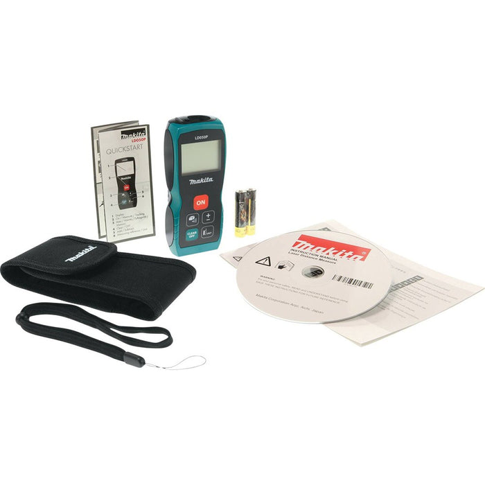 Makita LD050P - Laser Distance Measure, 164'
