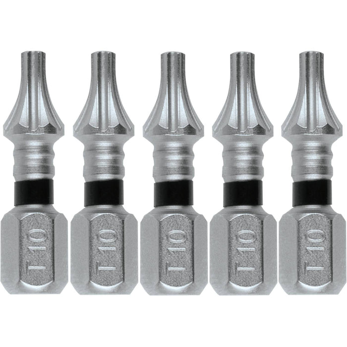 Makita E-00608 - Impact XPS T10 Torx 1" Insert Bit, 5/pk