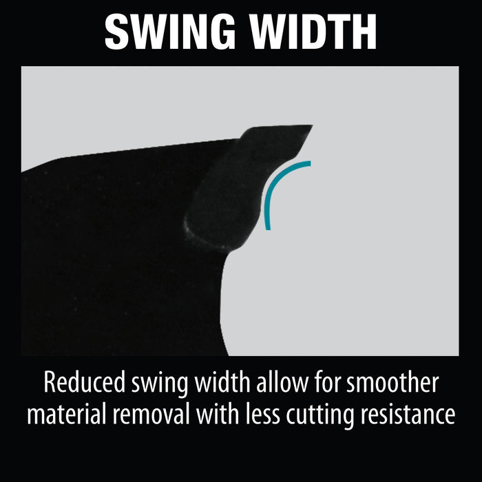Makita B-61656-10 - 7-1/4" 24T Carbide-Tipped Max Efficiency Ultra-Thin Kerf Circular Saw Blade, Framing, 10/pk