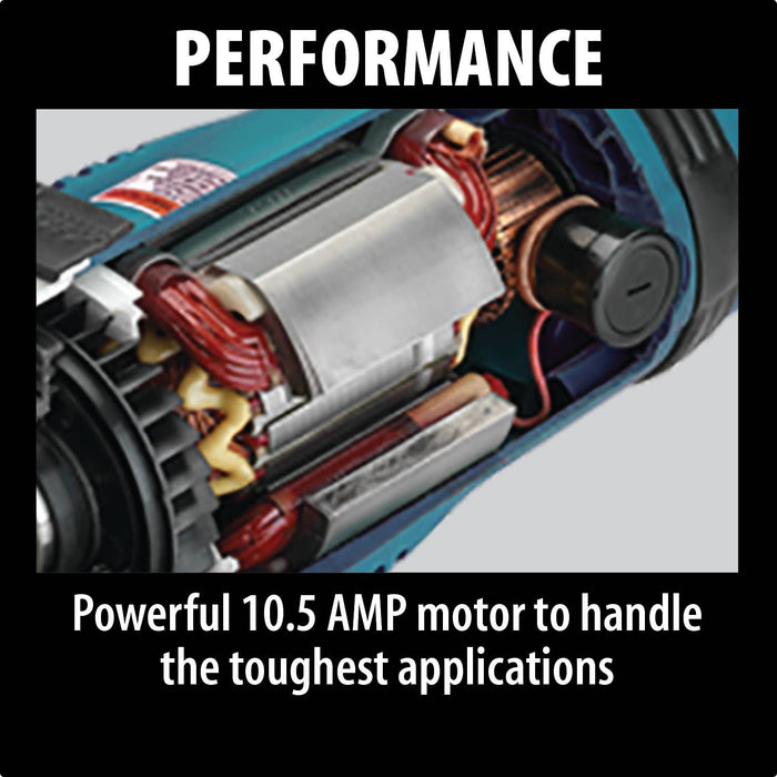 Makita GA6010Z - 6" Cut-Off/Angle Grinder, 10.5 AMP, 10,000 RPM, 5/8"-11, AC/DC, no lock-off, no lock-on