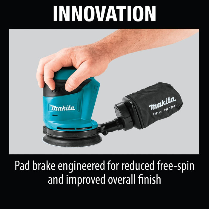 Makita XOB01Z - 18V LXT Lithium-Ion Cordless 5" Random Orbit Sander (Bare Tool)