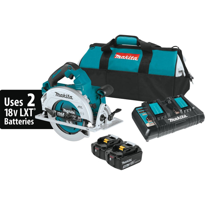 Makita (XSH06PT) 18V LXT Brushless 7-1/4 In. Circular Saw Kit