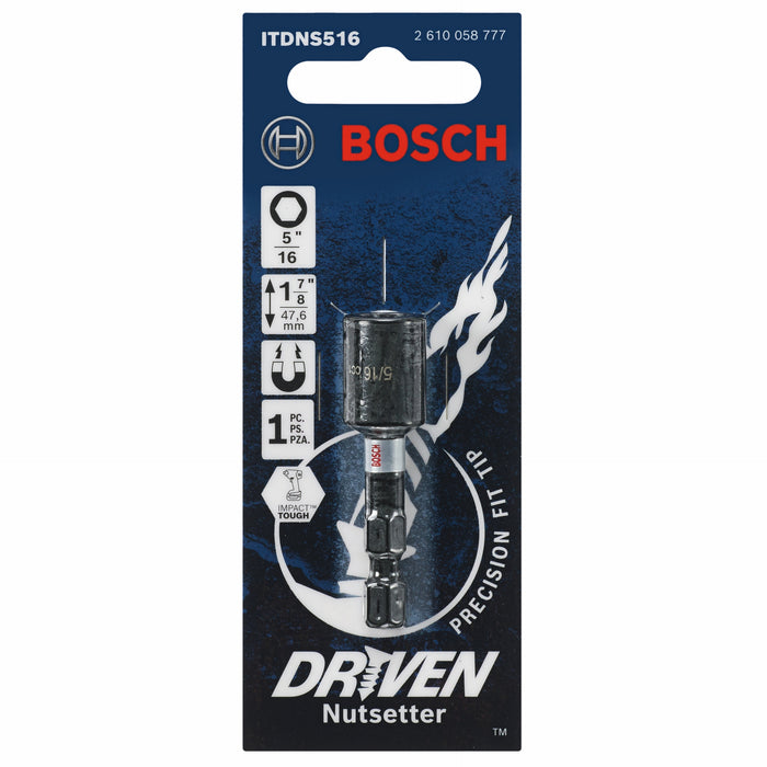 Bosch ITDNS516 - Driven 5/16 In. x 1-7/8 In. Impact Nutsetter