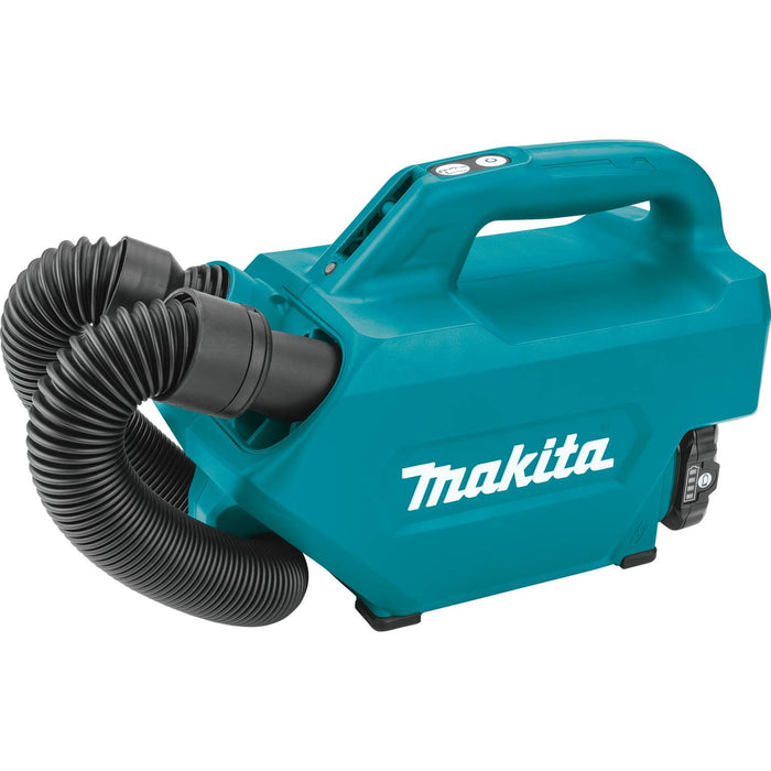Makita LC09A1 - 12V max CXT Lithium-Ion Compact Cordless Vacuum Kit, bag, with one battery (2.0Ah)