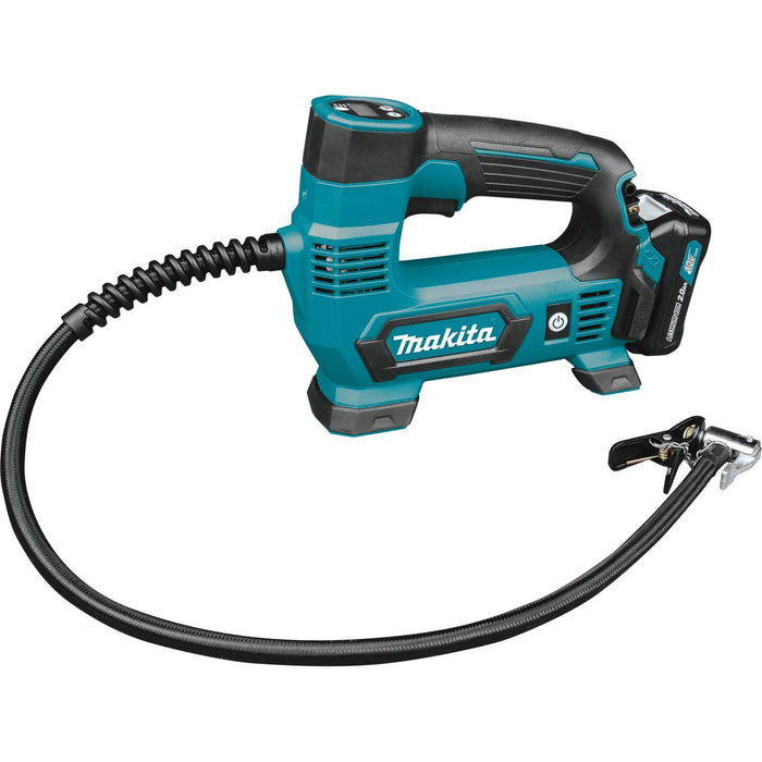 Makita MP100DWRX1 - 12V max CXT Lithium-Ion Cordless Inflator Kit, bag (2.0Ah)