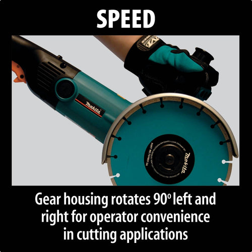 Makita GA7011C - 7" Angle Grinder, 15 AMP, 6,000 RPM, 5/8"-11, lock-off, lock-on