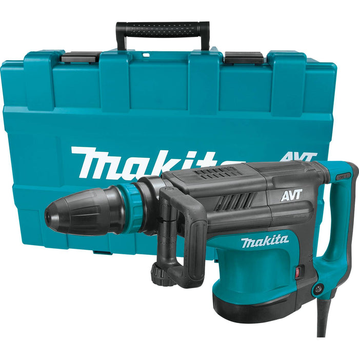 Makita 23 lb. AVT Demolition Hammer, accepts SDS-MAX bits, var. spd., case