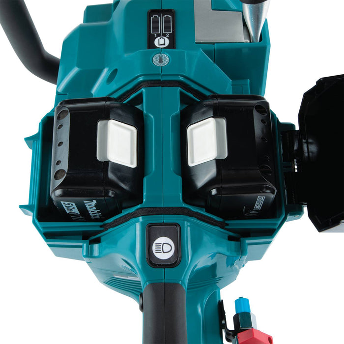 Makita XEC01PT1 36V (18V X2) LXT Brushless 9" Power Cutter Kit, 4 ea. battery, cut-off wheel, dual port charger, lock-off (5.0 Ah)