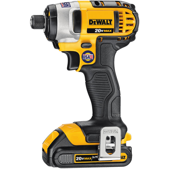 DEWALT 2-Tool 20-Volt Max Lithium-Ion Power Tool Combo Kit (Charger Included and 2-Batteries Included)